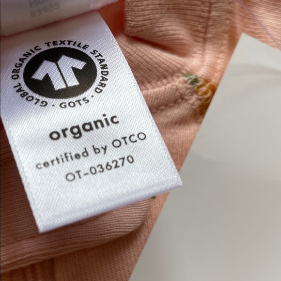 Hanna Andersson - Baby Sleeper - Clementine on Pink Cream - Picture 4 of 8